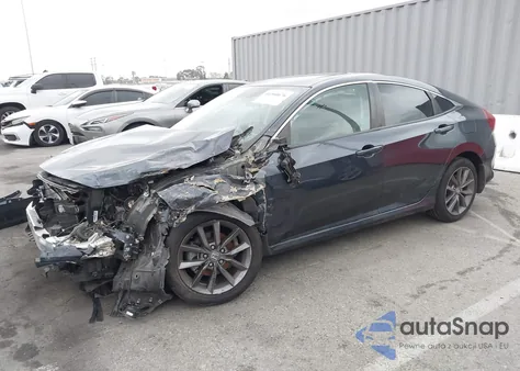 2019 Honda Civic Ex from USA, damaged, VIN 19XFC1F30KE215316